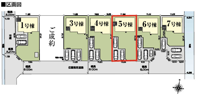 【区画図】 | いろどりアイタウン富岡市下高瀬