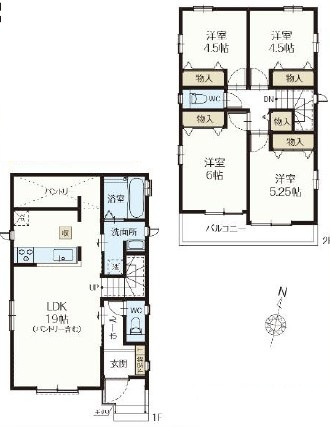 新座市石神4丁目　新築一戸建　西武池袋線　東久留米