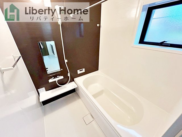 ひたちなか市足崎19期　新築戸建　1号棟の浴室