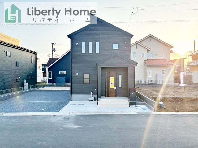 ひたちなか市足崎19期　新築戸建　1号棟の外観