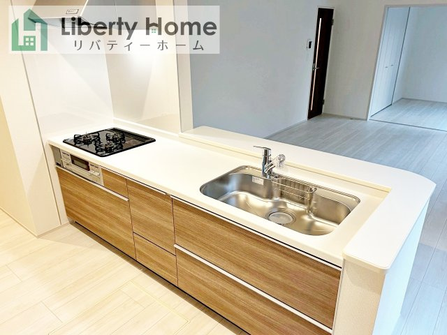 ひたちなか市足崎19期　新築戸建　1号棟のキッチン