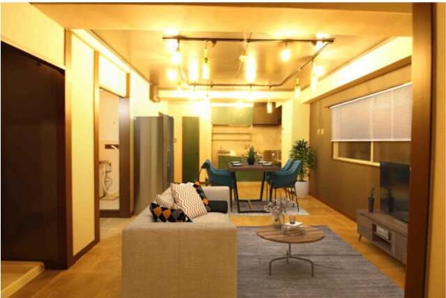 伏屋第一ビルの居間・リビング