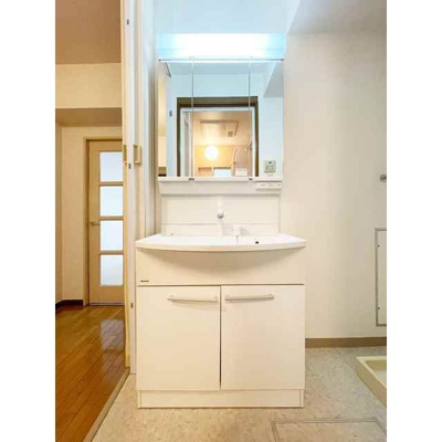 【独立洗面台】 | グリーンコーポ川口B棟 | 独立洗面台です