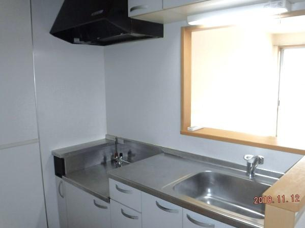 グリーンビレッジⅡのキッチン