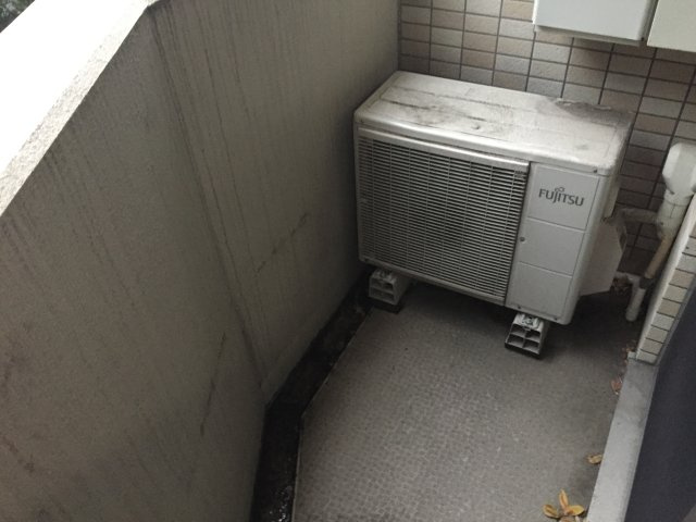 アクサス深川住吉のバルコニー