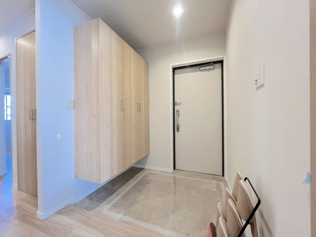 ふよう香椎浜ハイツの玄関