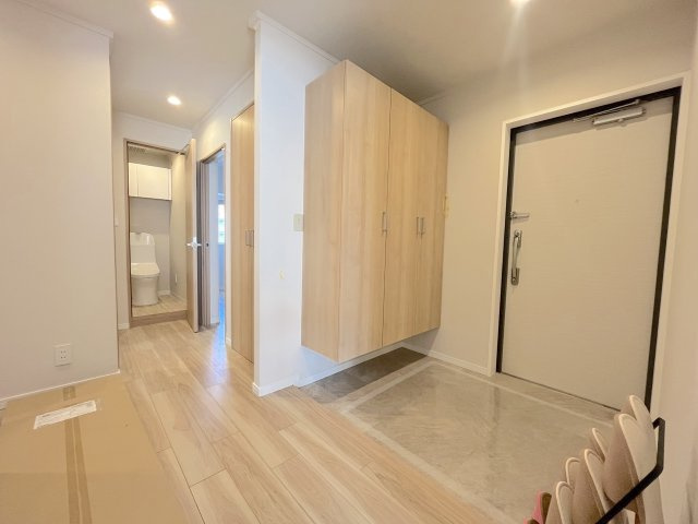 ふよう香椎浜ハイツの玄関