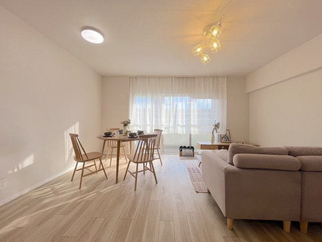 ふよう香椎浜ハイツの居間・リビング