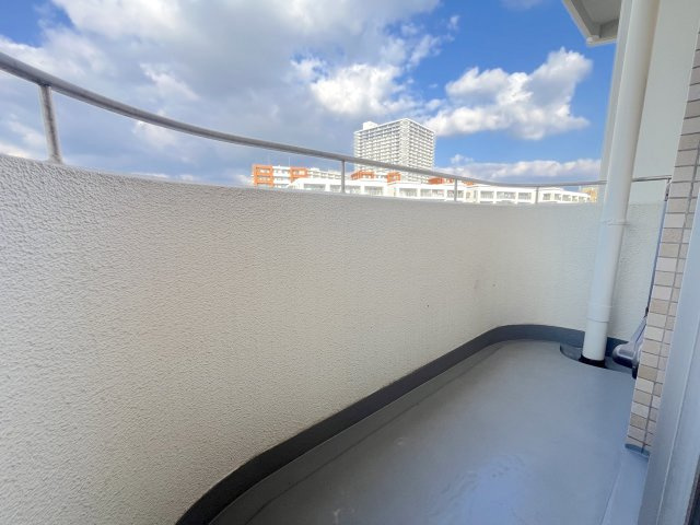 ふよう香椎浜ハイツのバルコニー
