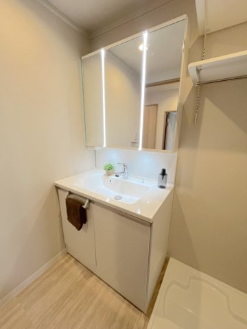 ふよう香椎浜ハイツの独立洗面台