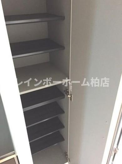 特典：仲介手数料が無料です!!の玄関|収納もある玄関です