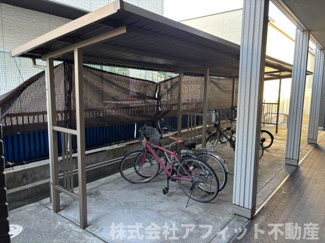 【その他共用部分】 | 夢りんどうＶ | 屋根付き駐輪場