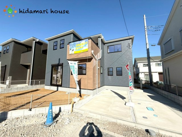 蓮田市見沼町　新築戸建　リーブル01の外観|現地写真