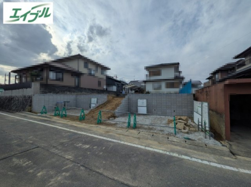 小牧市大字久保一色　新築戸建て　1号棟の外観|建築中