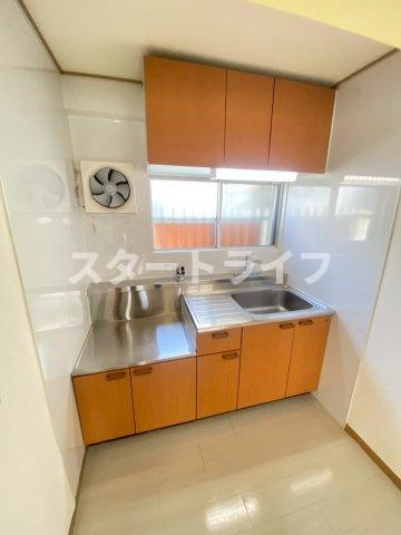 大阪市東淀川区豊里６丁目の賃貸マンションのキッチン