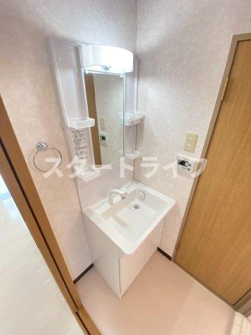 大阪市東淀川区豊里６丁目の賃貸マンションの洗面所