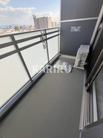 スワンズシティ大阪クレアストのバルコニー