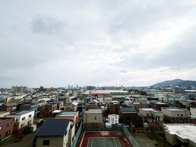 【展望】 | グリーンヴィラ琴似A棟 | 陽当たり・通風・眺望良好です♪