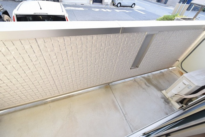 ローズコート芦屋のバルコニー