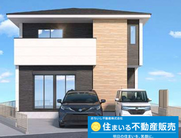 福岡市南区中尾３期　１号棟の外観パース