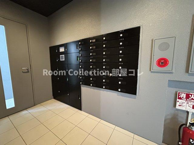 レジデンスユウキのエントランス