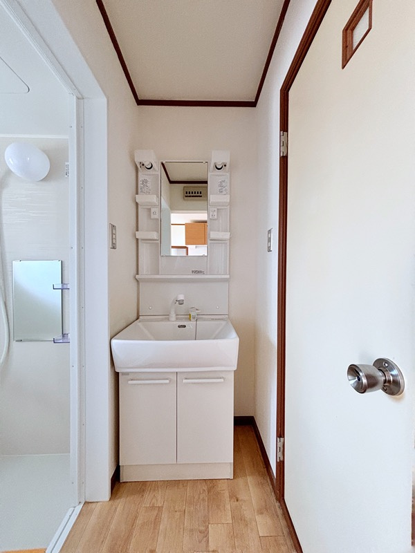 ドミール小山の洗面所