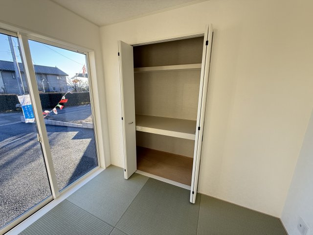 クレイドルガーデン前橋市大前田町第１　１号棟の和室|1階和室4.5帖です。い草香る和室はくつろぎスペースに最適ですよ♪