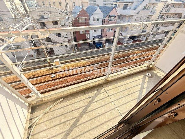 サンパレス21東灘Ⅲのバルコニー