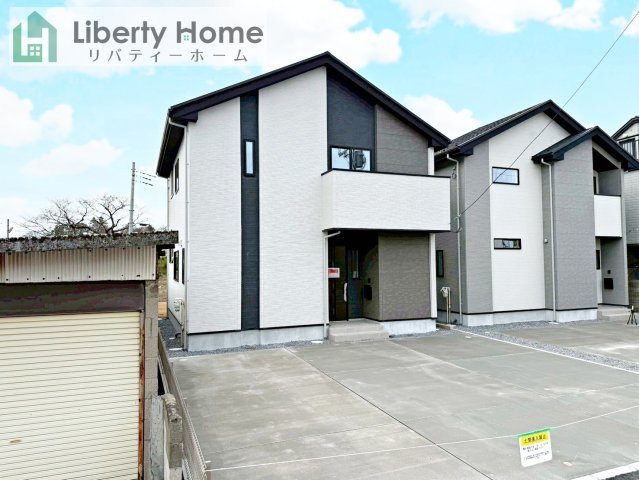 土浦市桜町2期　新築戸建　2号棟の外観