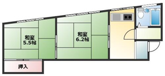【間取り】 | 秋鶴ビル