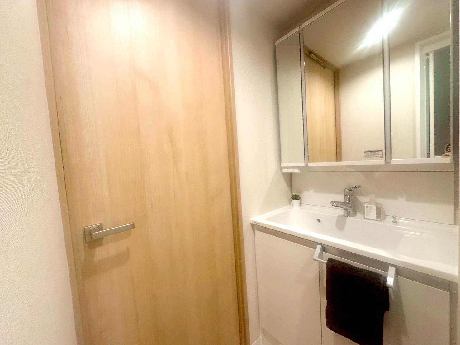 扇サンハイツの独立洗面台