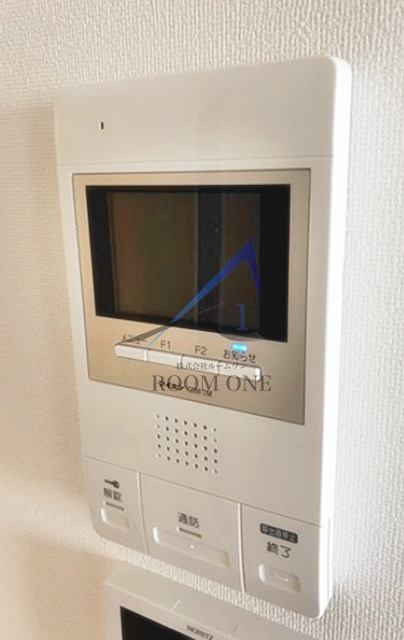 プランドールのセキュリティ|モニター付きインターホンです。