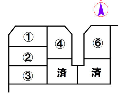 【区画図】 | 西脇市高田井町4号地