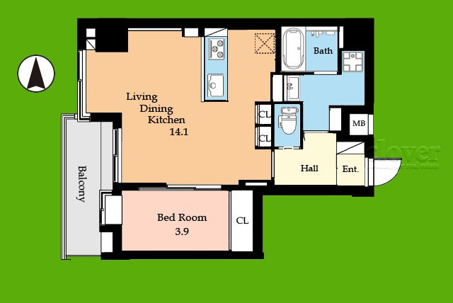 【間取り】 | ウィン南千住エクシオン | 即日のご見学も可能です！お気軽にお問い合わせください！