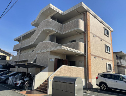 熊本市南区近見２丁目の賃貸マンションの外観