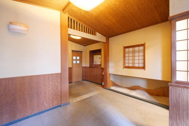 ジュネス東住吉弐番館のエントランス