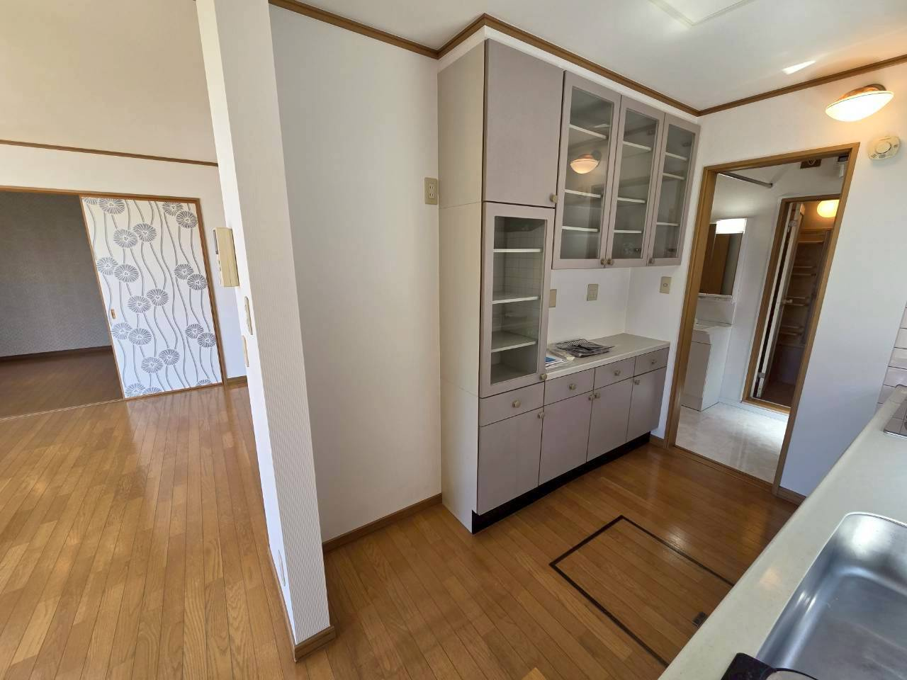 昭和北2丁目　ドッグラン付き中古住宅の収納|背面収納完備