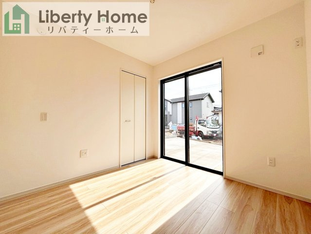 水戸市元吉田町14期　新築戸建　1号棟の洋室