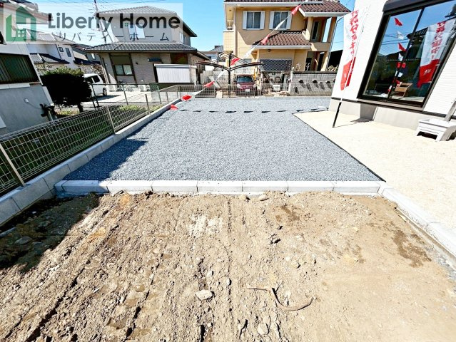 水戸市元吉田町14期　新築戸建　1号棟の庭