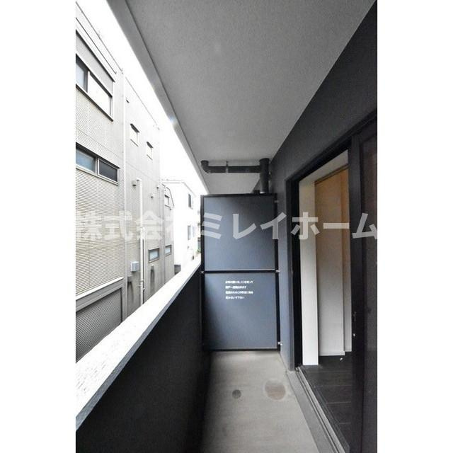 ハーモニーレジデンス東京サウス六郷のバルコニー