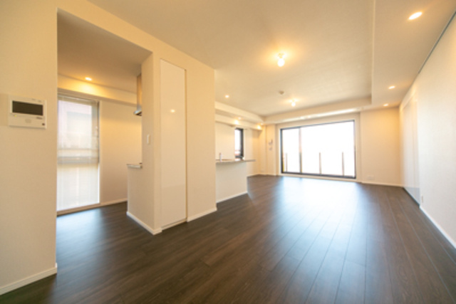 パークアクシスプレミア表参道の居間・リビング|※写真は同タイプ住戸です。