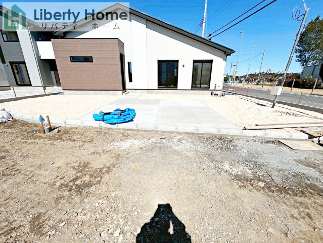 水戸市元吉田町14期　新築戸建　2号棟の庭