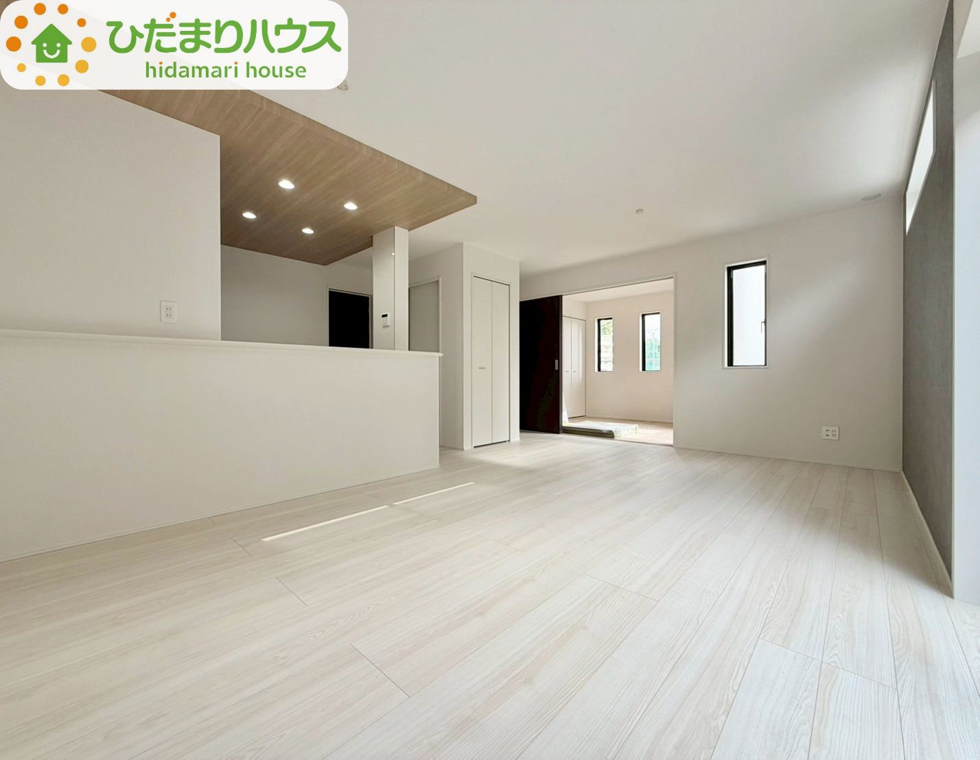 流山市東初石8期　新築戸建　　1号棟の駐車場|2台分可能な駐車スペース（車種により異なります。）