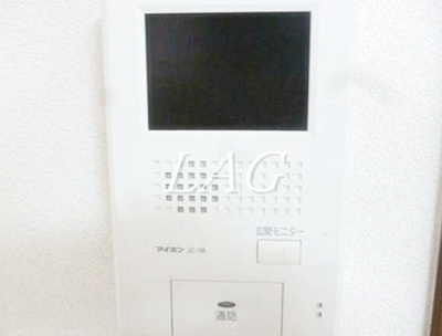 【セキュリティ】 | アイシイメゾン | モニター付インターホンです。