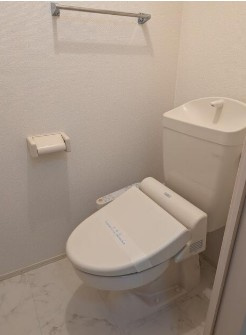 【トイレ】 | ヴィラ・デステ | 温水洗浄便座。