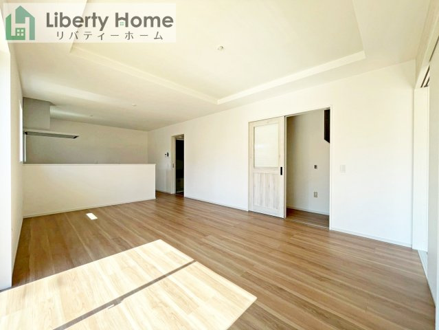 水戸市元吉田町14期　新築戸建　3号棟の居間・リビング