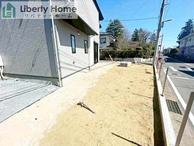 水戸市元吉田町14期　新築戸建　3号棟の庭