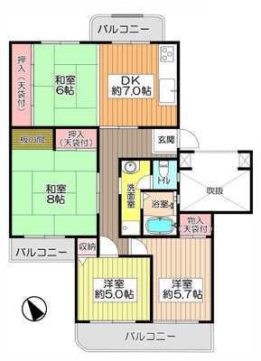  | 公社山田西B団地A15棟