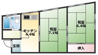 【間取り】 | 秋鶴ビル