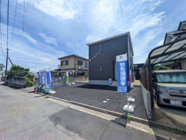 【前面道路含む現地写真】 | クレイドルガーデン前橋市関根町第3ー① | 荒牧小学校、南橘中学校エリア！